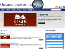 Tablet Screenshot of greatestbeersoftheworld.com